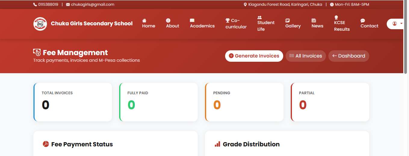 Fee Management